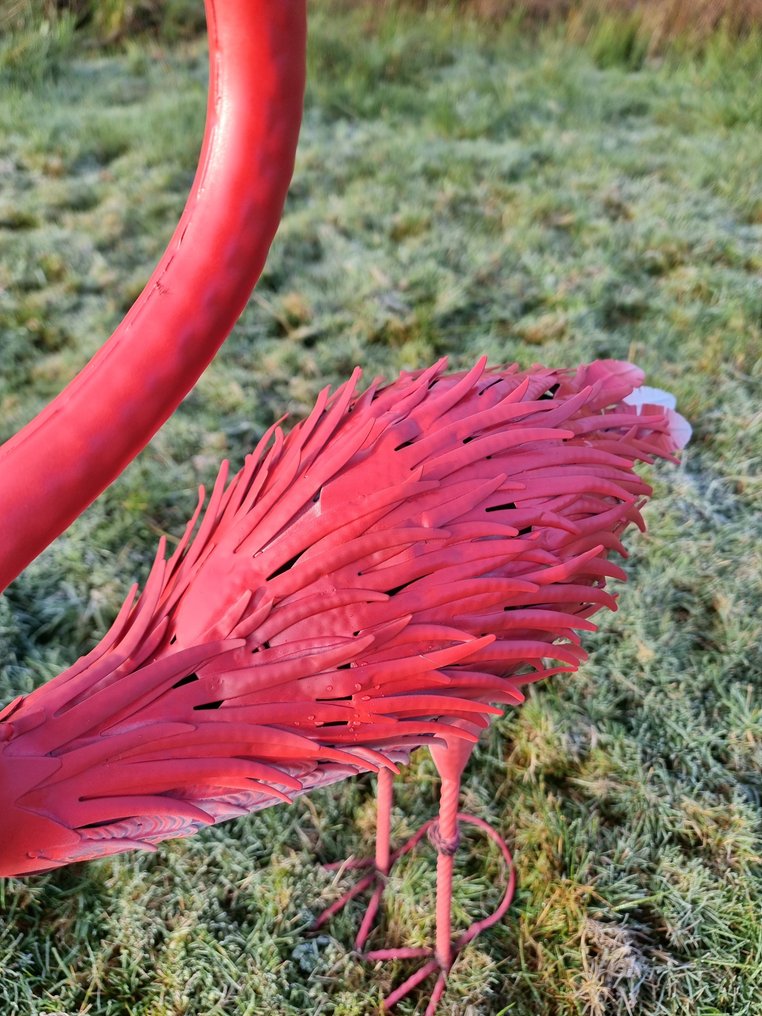Figurka - Lifelike Flamingo - Żelazo #4.3