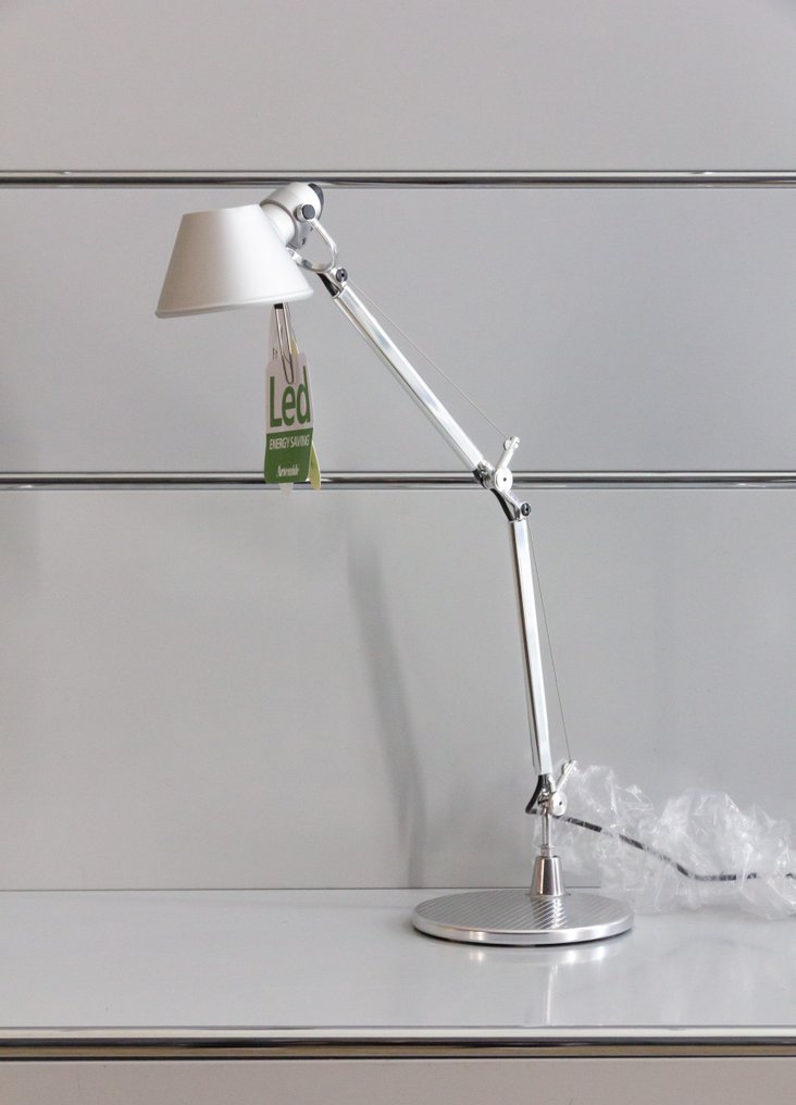 Artemide - Michele De Lucchi, Giancarlo Fassina - Lampe de bureau - Tolomeo Micro LED - Aluminium #1.0