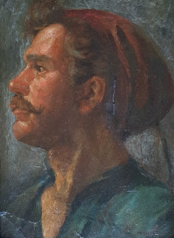 Michele Cammarano (1835-1920) - Il bersagliere #1.1