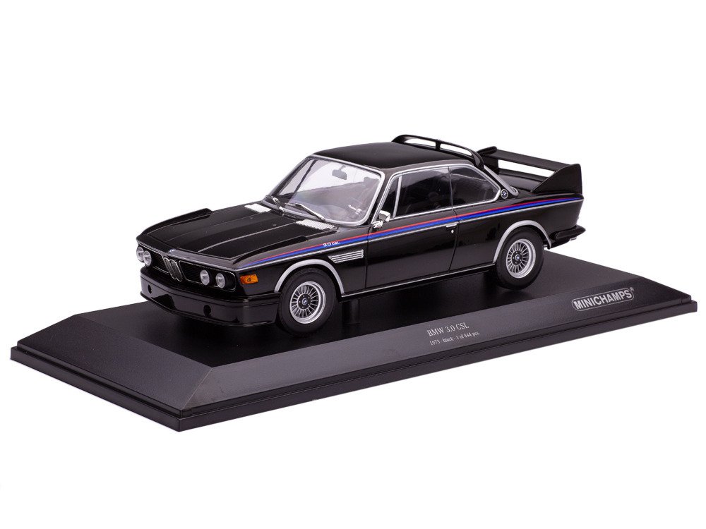 Minichamps 1:18 - Modell sportsbil - BMW 3.0 CSL 1973 - Begrenset utgave på 444 stk. #1.0