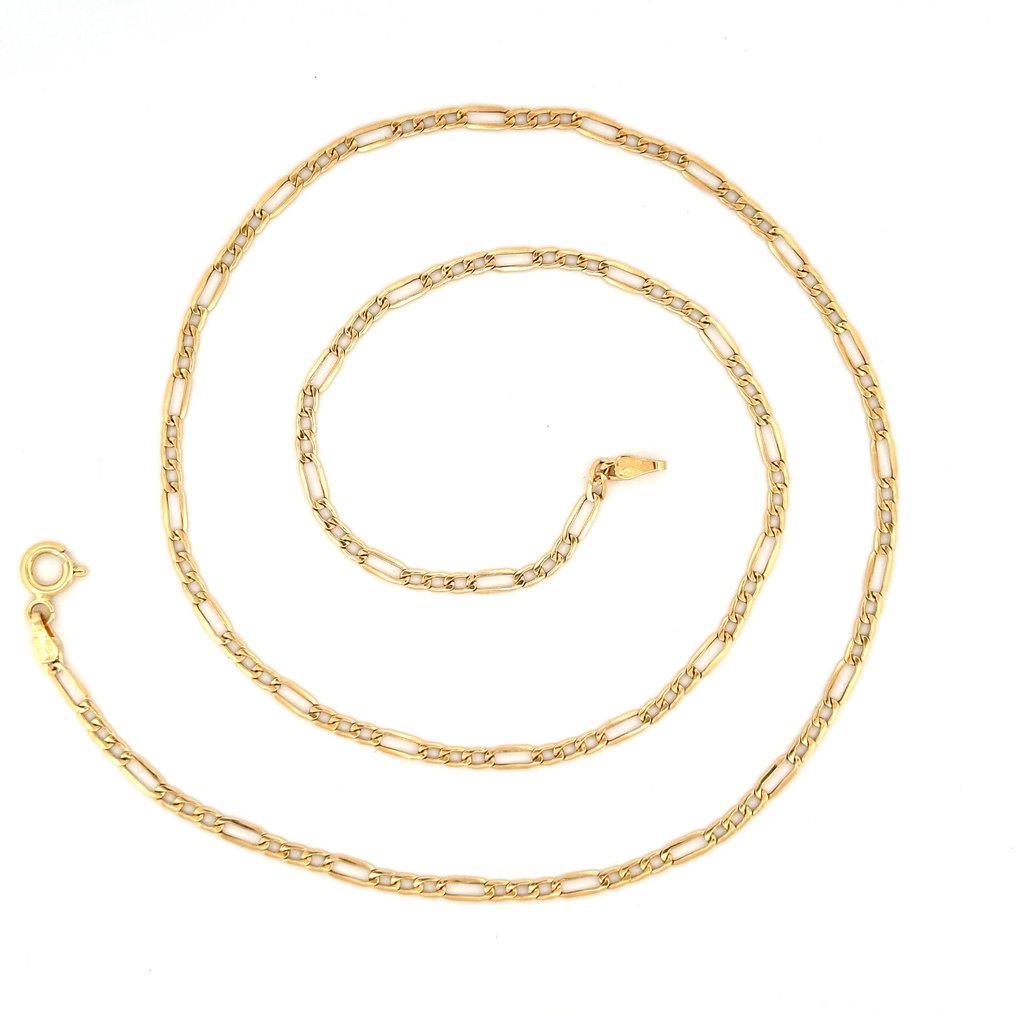 Collana oro giallo 18 kt - 2.8 g - 55 cm - Ketting - 18 karaat Geel goud #2.1