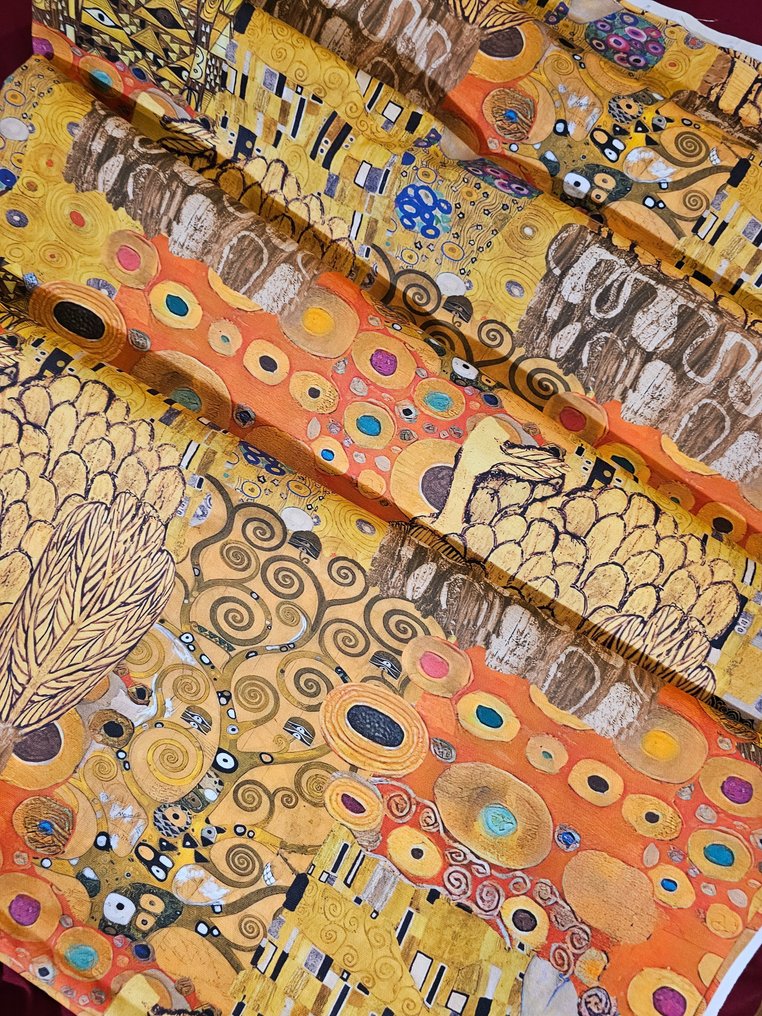 300x280厘米！古斯塔夫·克里姆特新艺术风格布料 - Artmaison 艺术设计 - 纺织品  - 300 cm - 280 cm #3.2