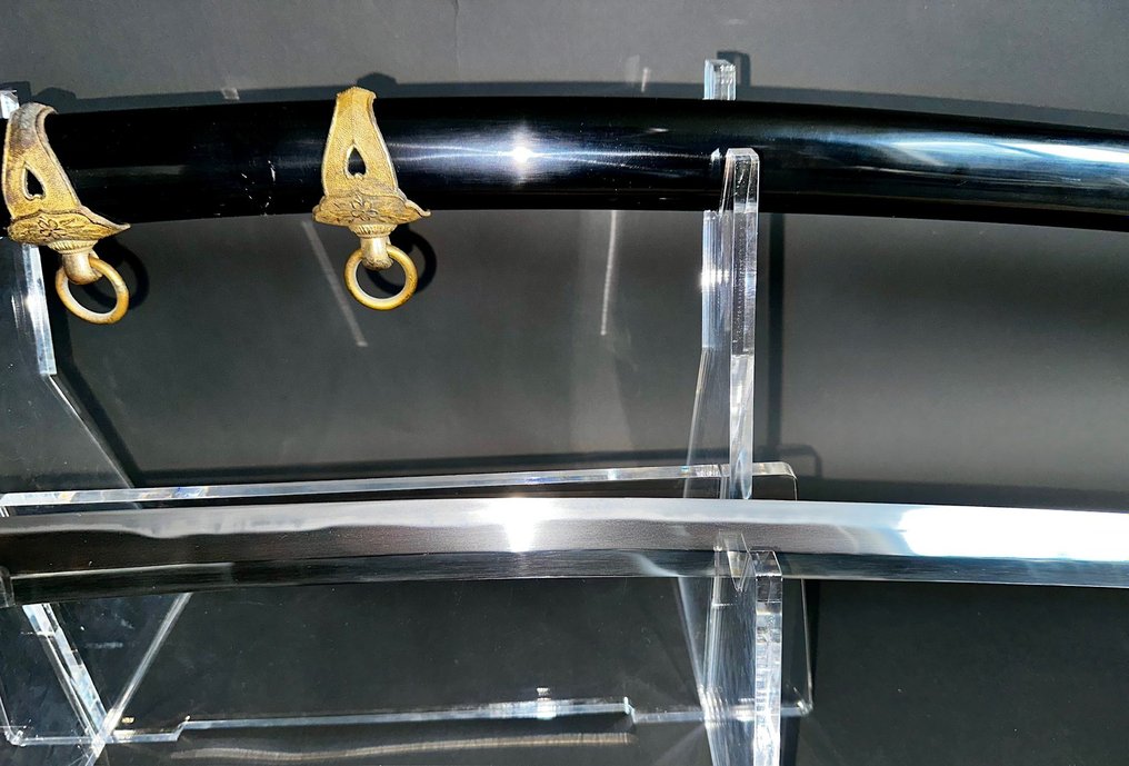 Japanese Minatogawa shrine sword by Masuda Masaaki in the Original Koshirea. - Japanese steel - Masuda Masaaki - Japan - 1945 #3.2