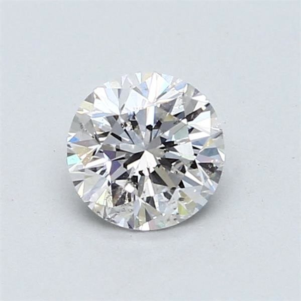 2 pcs Diamanten - 1.41 ct - Rond - D (kleurloos) - SI1 #3.1