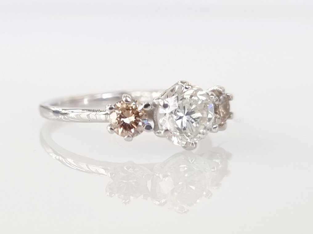 Cocktail-ring Diamant - Diamant #2.1