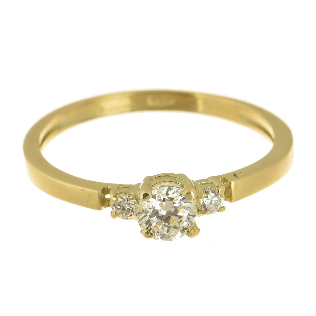 Ring - 14 kt. Yellow gold #1.1