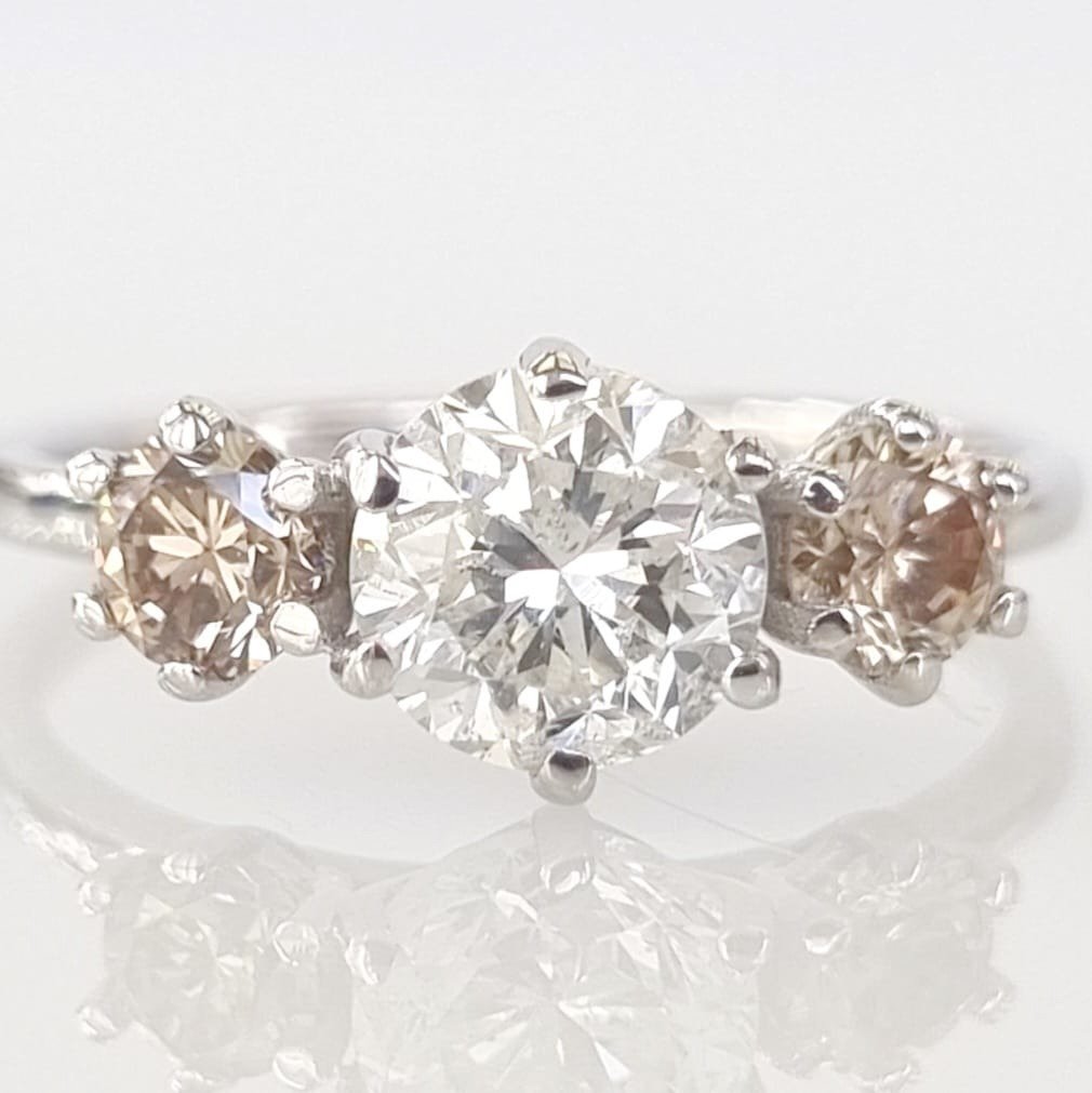 Cocktail-ring Diamant - Diamant #1.1