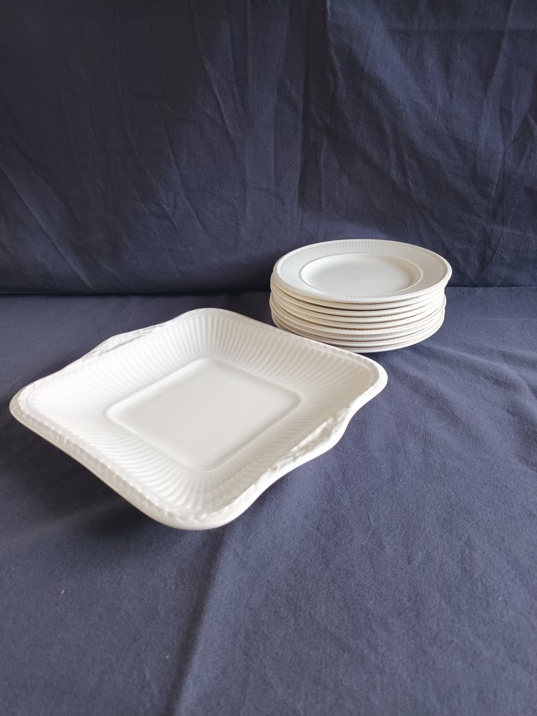 Wedgwood - Pastry/cake set (11) - Edme - Earthenware #1.0