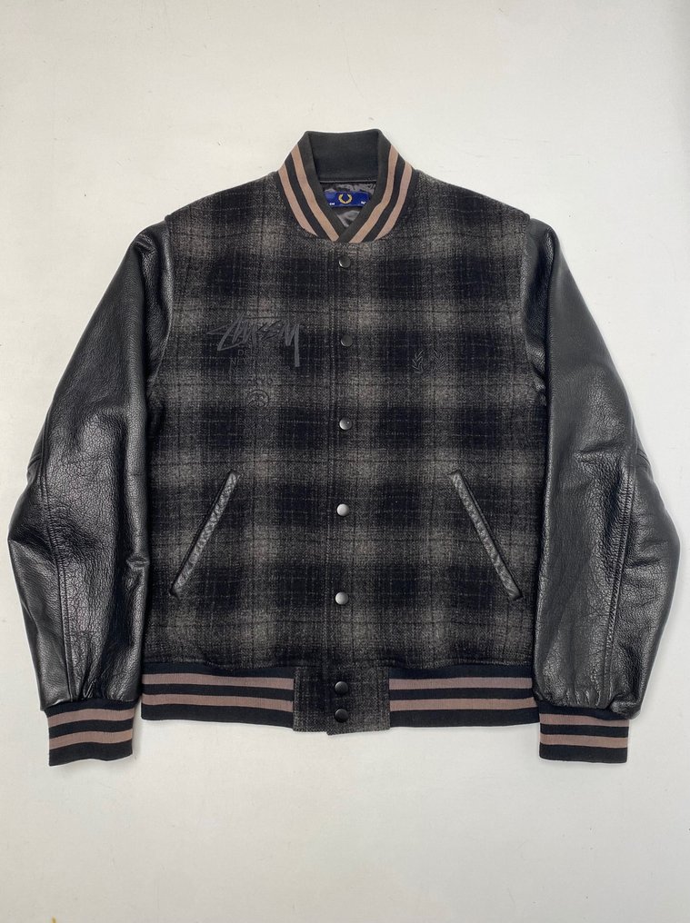 Fred perry varsity jacket store
