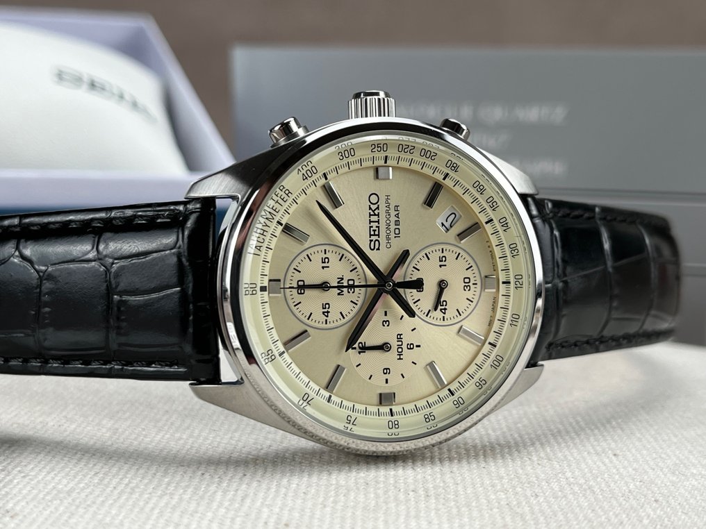 Seiko - chronograph Date - χωρίς τιμή ασφαλείας - SSB383 - Άνδρες - 2020+ #4.3