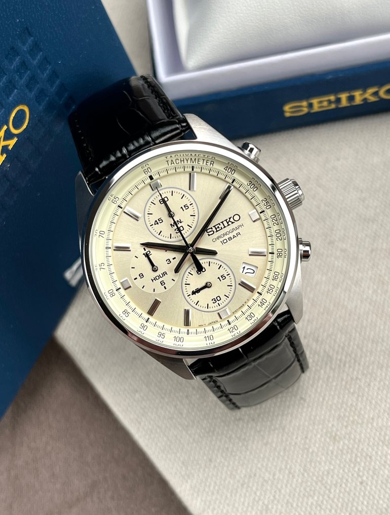 Seiko - chronograph Date - χωρίς τιμή ασφαλείας - SSB383 - Άνδρες - 2020+ #1.0
