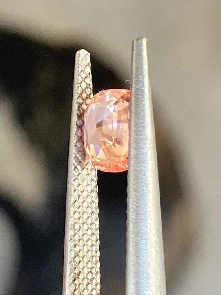 1 pcs 橙色, 粉色 莲花蓝宝石 - 1.06 ct - 美国宝石研究院(GIA) #3.2