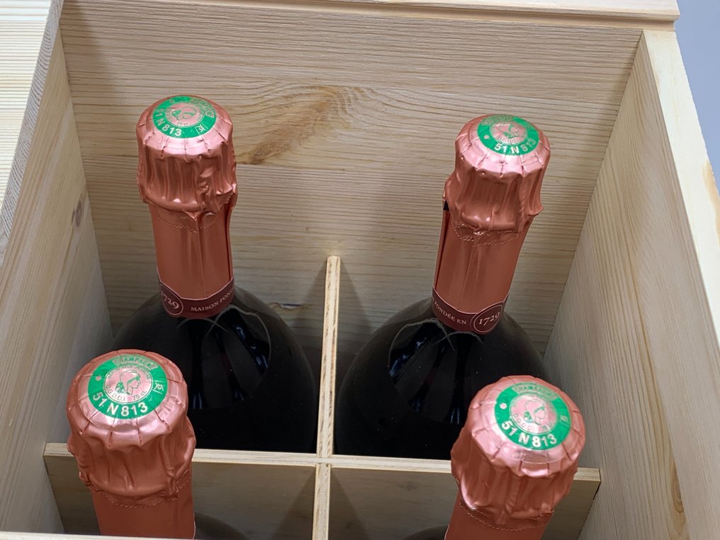 Ruinart, Caisse Cave - Champagne Rosé - 4 Pullot (0.7 L) #4.3