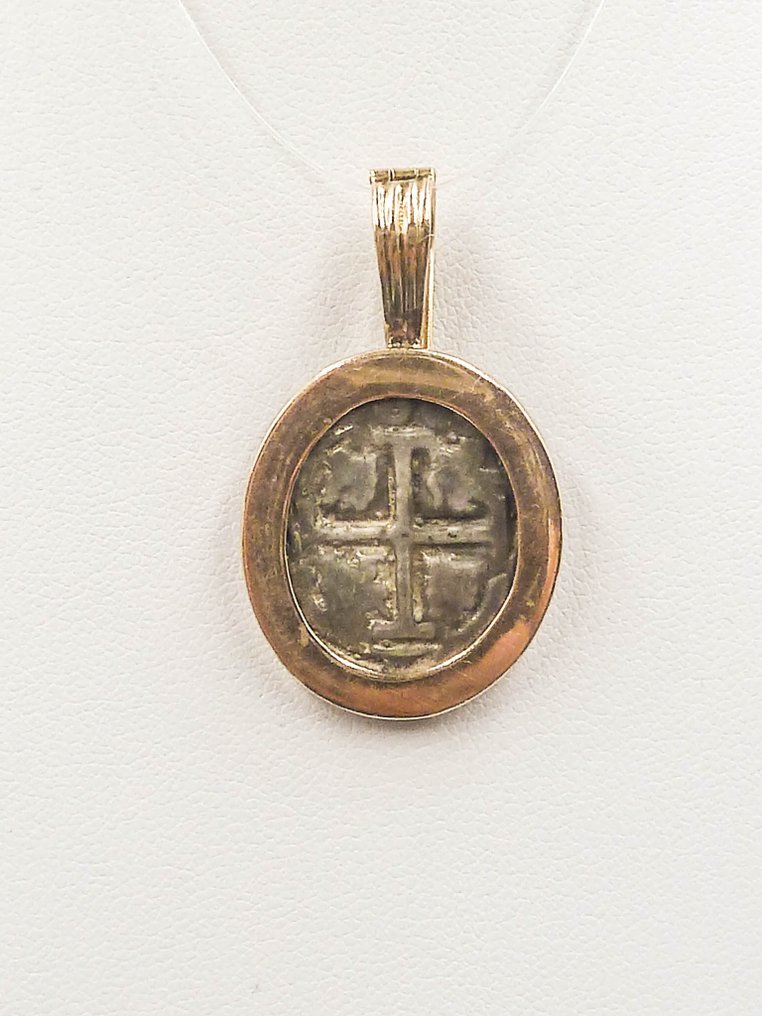 Függő - 18 kt. Ezüst, Sárga arany #1.0