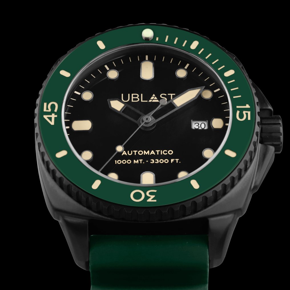 Ublast - SeaStrong - UBSS46CBGN - Rubber Strap - Sub 100 ATM - Férfi - 2025 #3.2