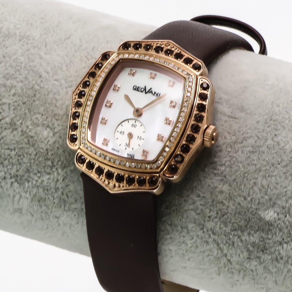 Geovani - Swiss Diamond Watch - GOL593-RL-D-7 - Ingen reservasjonspris - Dame - 2020+  #1.0