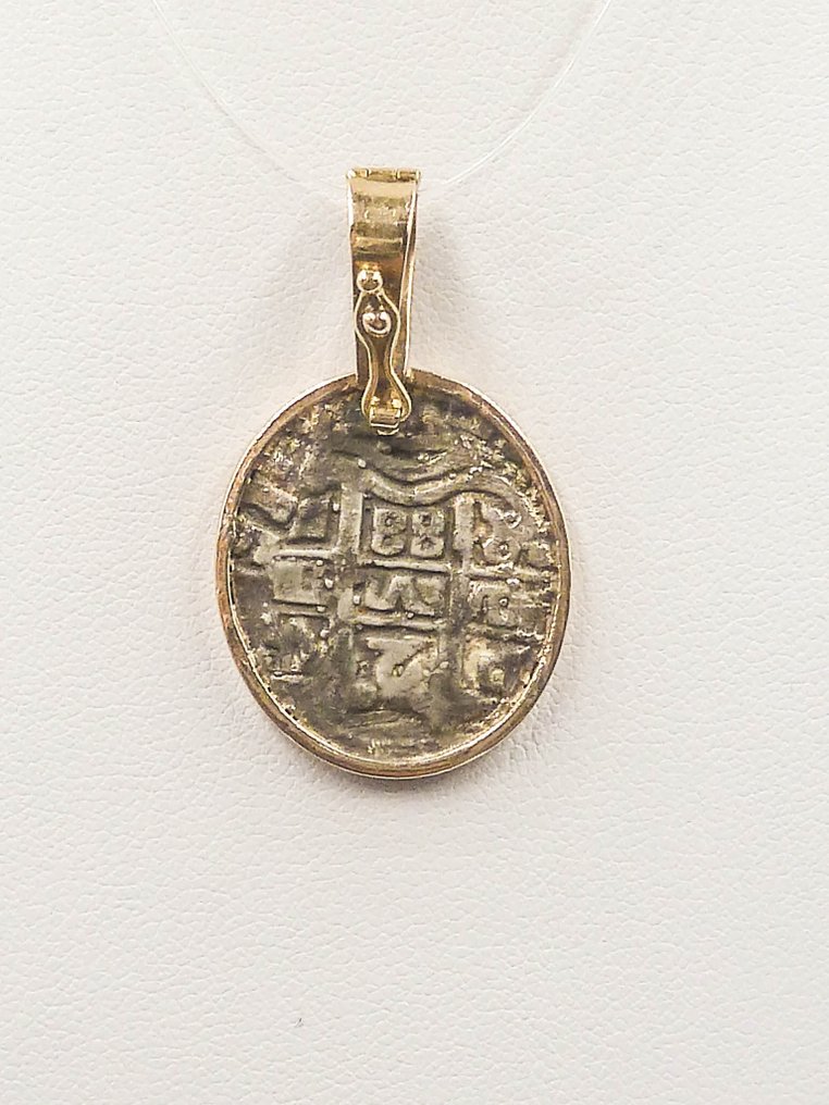 Függő - 18 kt. Ezüst, Sárga arany #1.0