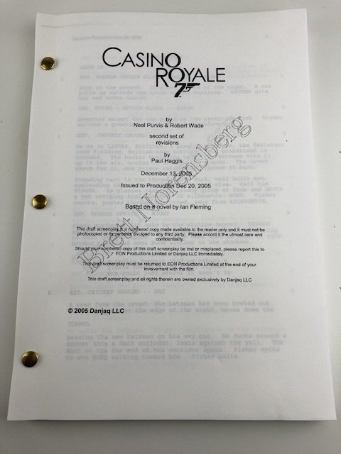 James Bond 007: Casino Royale - Daniel Craig - Sony Pictures #1.0