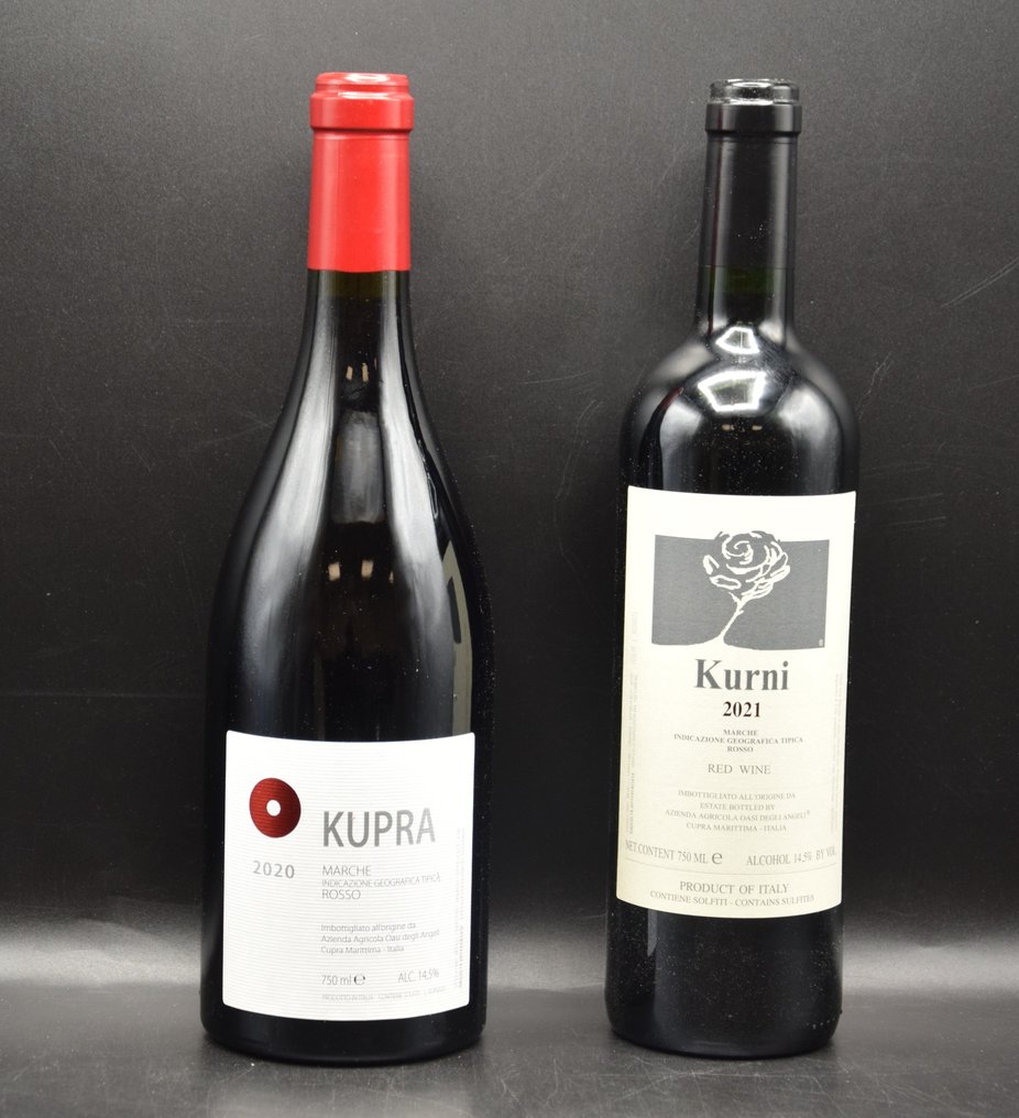 2020 Kupra & 2021 Kurni, Oasi degli Angeli - Marches - 2 Bouteilles (0,75 L) #1.2