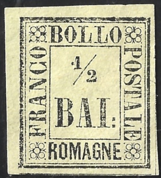 Italian Ancient States - Romagne 1859 - Complete series - Sassone 1-9 #1.1