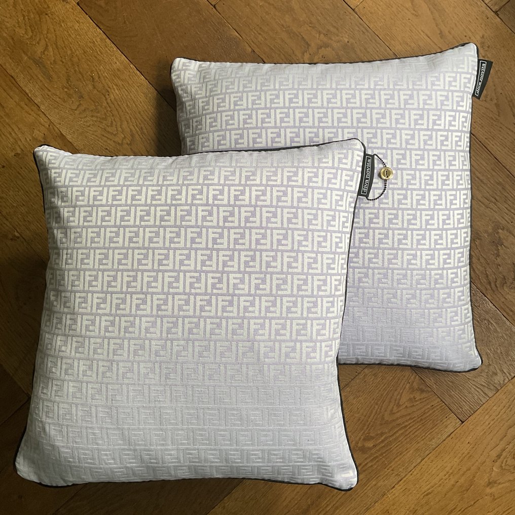 Fendi New set of 2 pillows made of Fendi Casa fabric Pute Catawiki