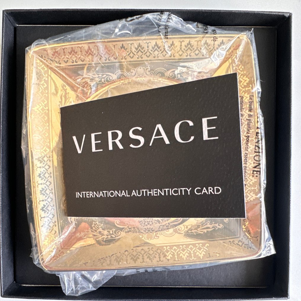 Rosenthal - Versace - 碟 - 12 cm Schälchen - Golden Medusa - 瓷器 - 未使用的 #2.1