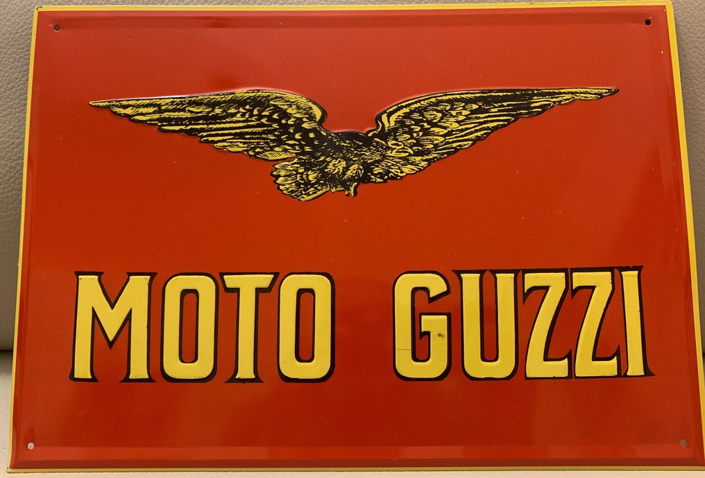 Moto Guzzi - Moto Guzzi - 标志 - 铝, 金属 #1.0