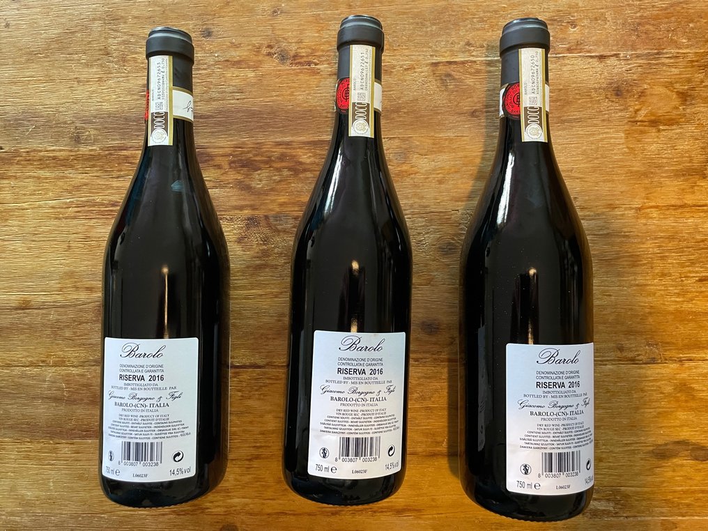 2016 Giacomo Borgogno & Figli - 巴罗洛 Riserva - 3 Bottles (0.75L) #2.1