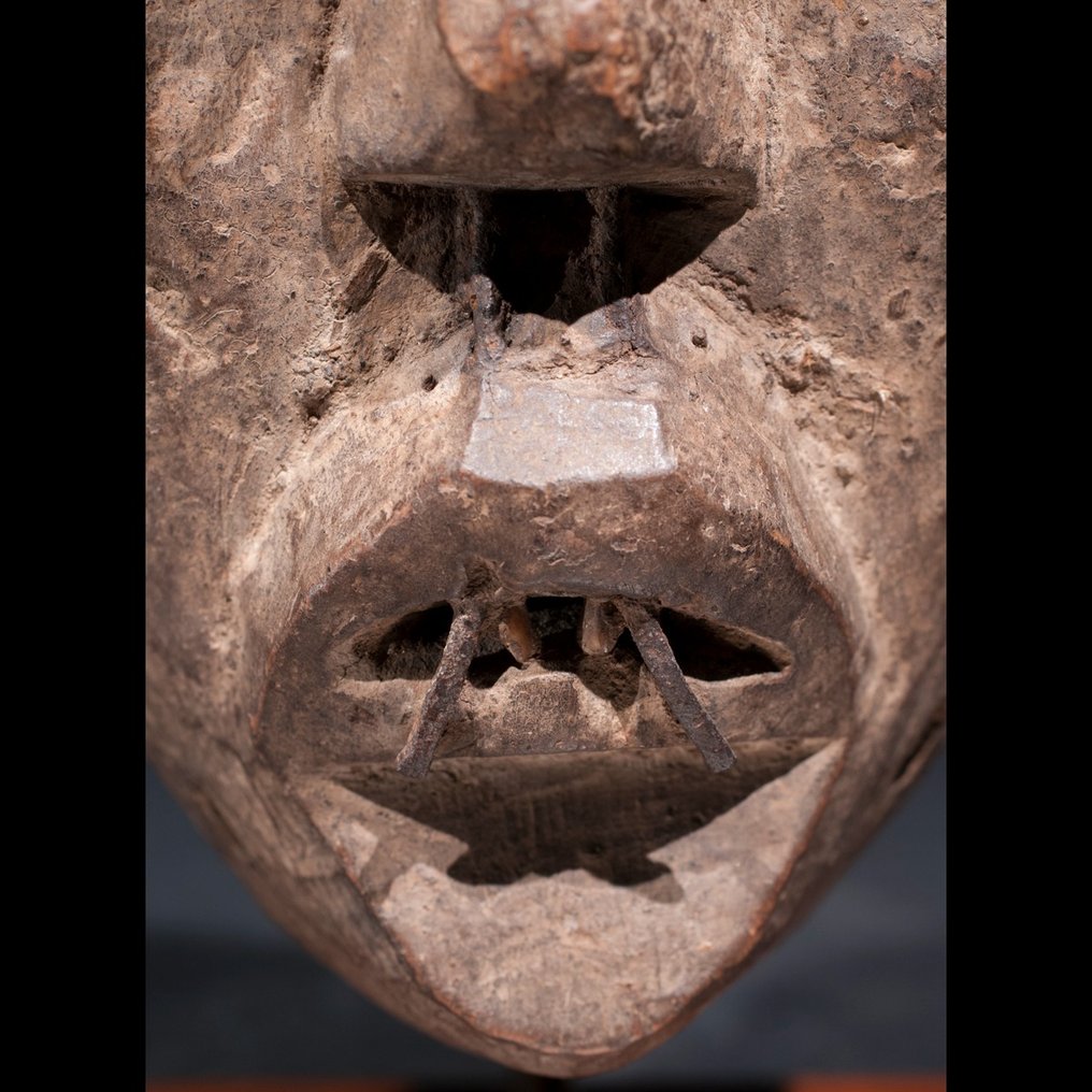 Gammelt maskespil begyndelsen af 1900-tallet. - Med oprindelse - Dan - Elfenbenskysten #3.2