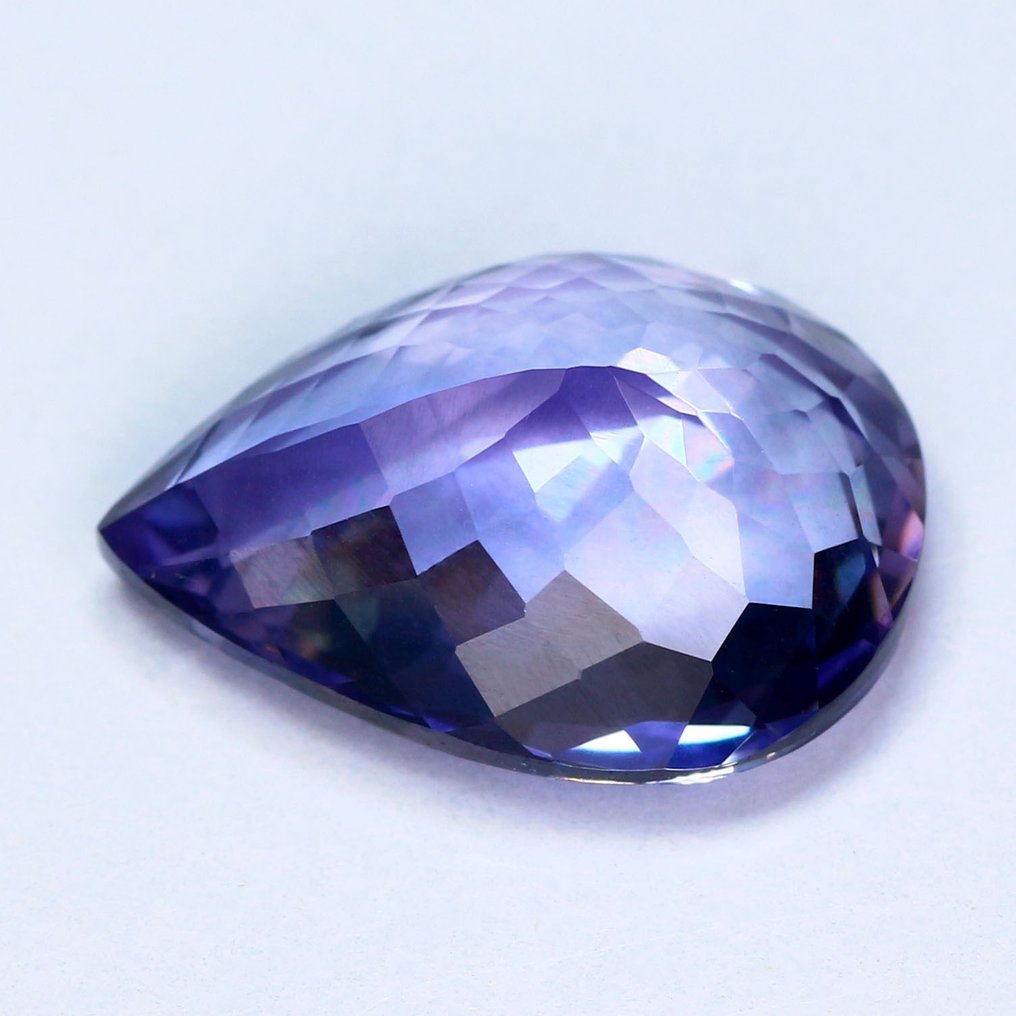 紫罗兰色 坦桑石  - 9.01 ct - 美国宝石研究院（GIA） - (GIA 认证) - #1.2