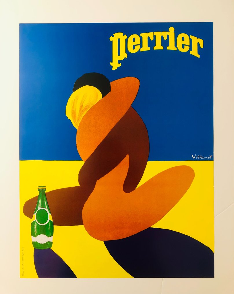 Bernard Villemot - Source Perrier Eau Naturelle - Anni ‘90 #1.0