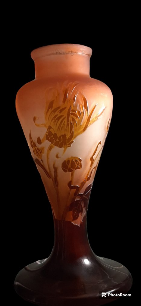 Emile Gallé - 花瓶  - 玻璃 #1.0