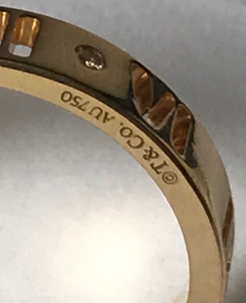 Tiffany & Co. - Wyrazisty pierścionek (statement) - 18-karatowe Żółte złoto #2.1