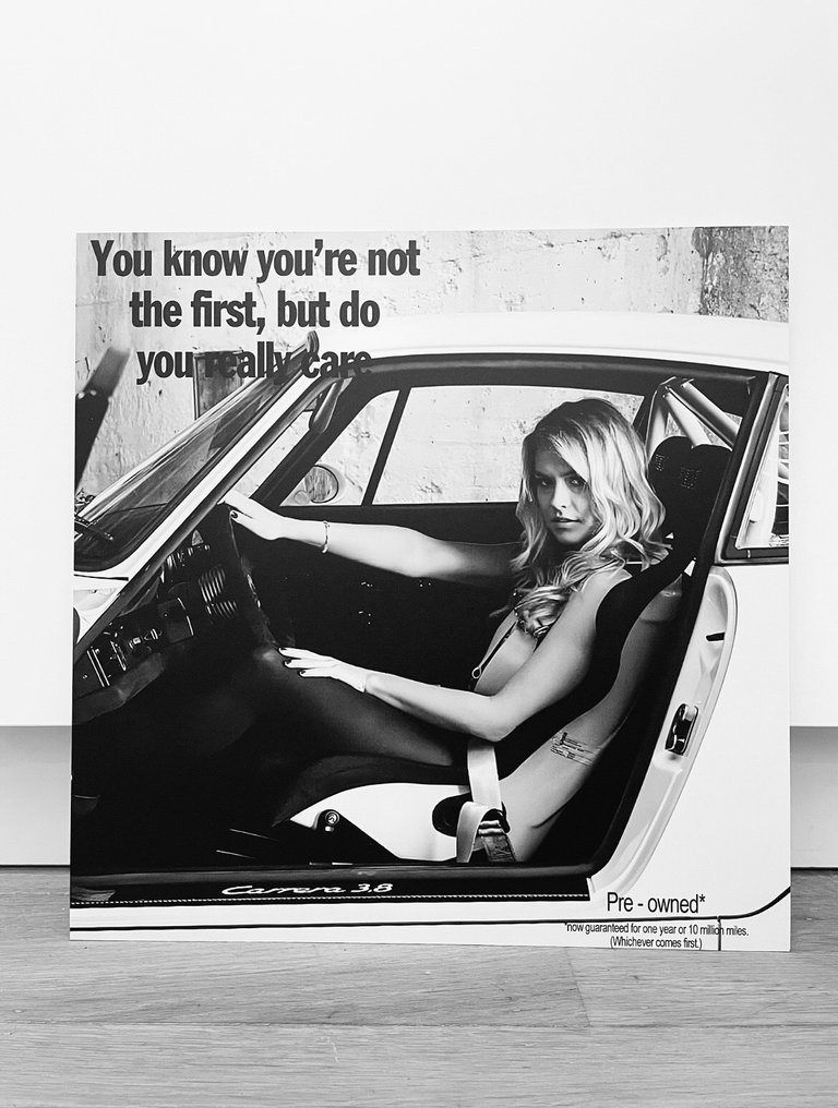 Print Porsche Vintage Porsche 911 964 Dibond Poster Ad It all started with a Dream 2000