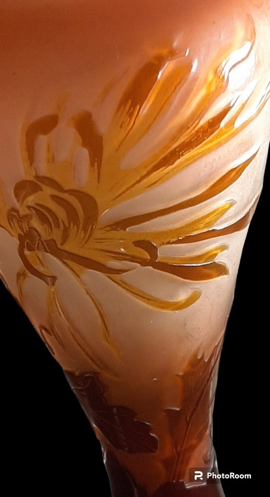 Emile Gallé - 花瓶  - 玻璃 #1.0