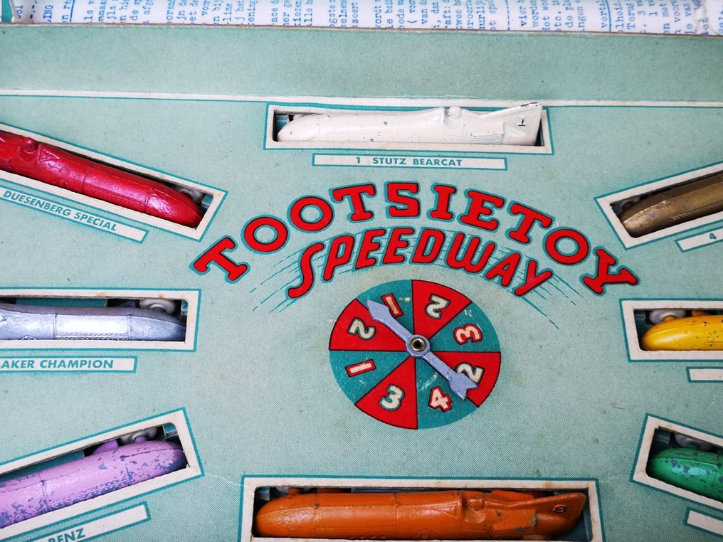 Tootsie Toy - Παιχνίδι Tootsietoy Speedway Set, Boxed - 1930-1940 - Î—Î Î‘ #2.1