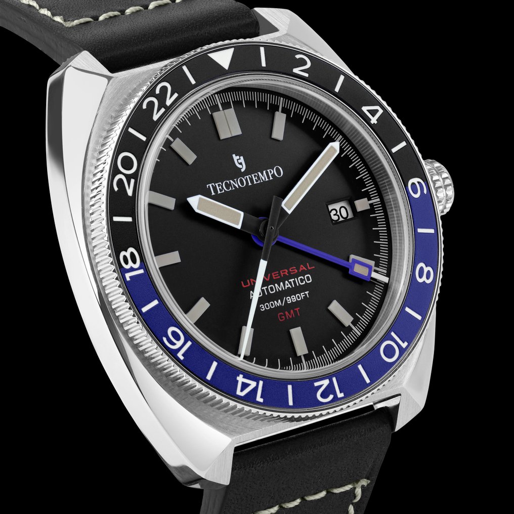 Tecnotempo - - GMT "Universal" 300M - Limited Edition - - TT.300GMT.PBBL - Men - 2020+ #3.2