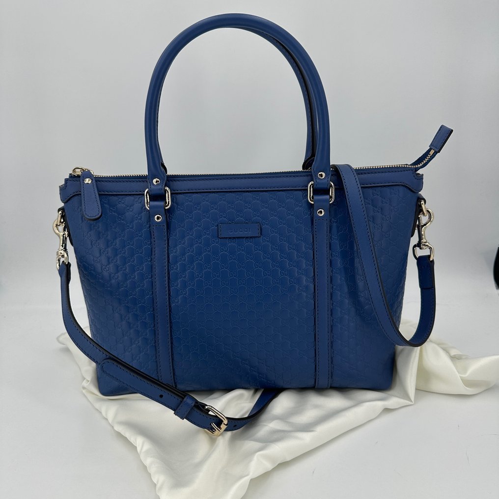 Gucci - Guccissima Medium Leather Tote - Håndtaske #1.1