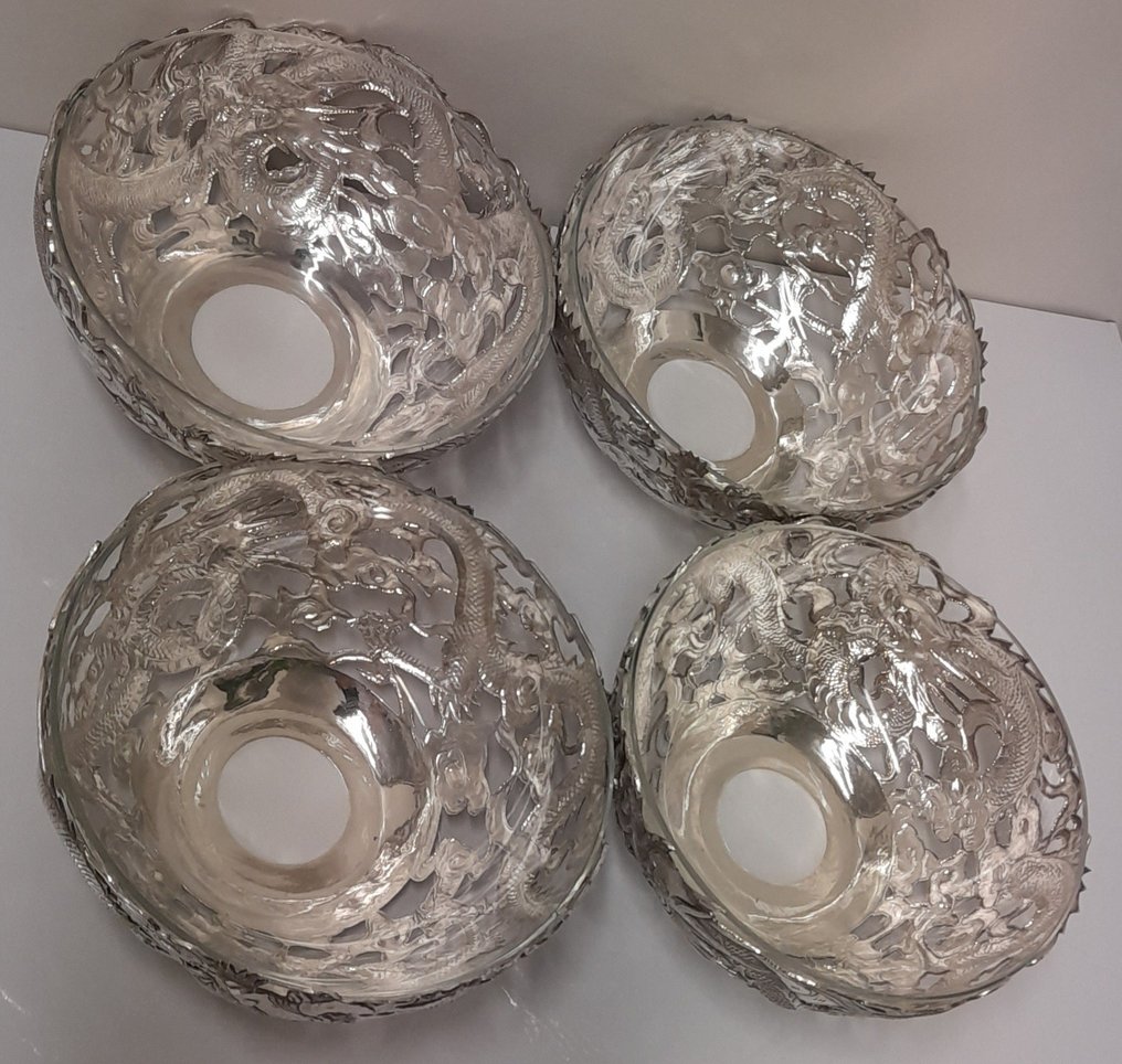 Luen Hing - Chinese Export Silver - Misa (4) - Srebro #2.1