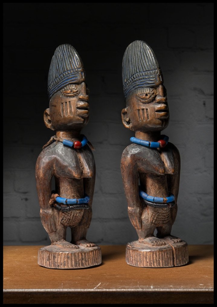Ibeji-Zwillingsfiguren - Yoruba - Nigeria #2.1