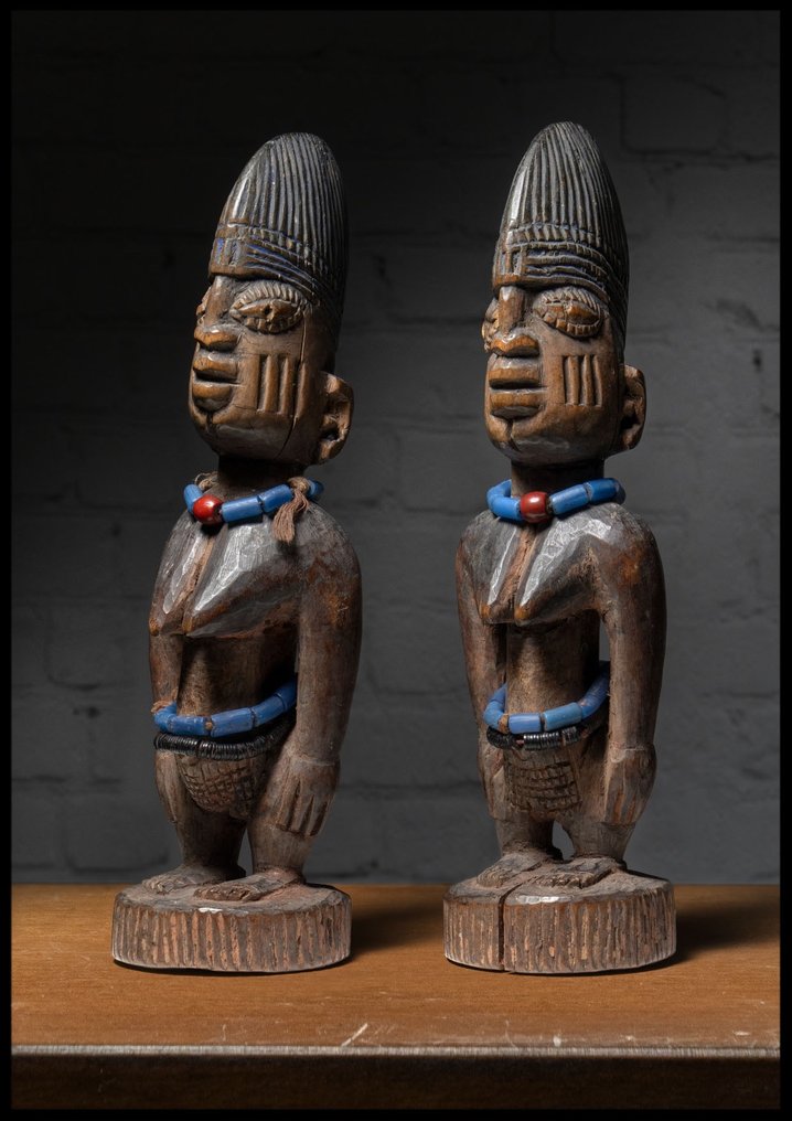 Ibeji-Zwillingsfiguren - Yoruba - Nigeria #1.1