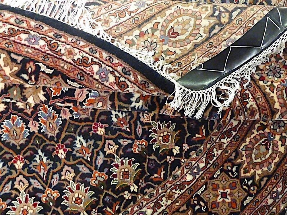 Tabriz Gombad med silke - Teppe - 151 cm - 151 cm #3.1