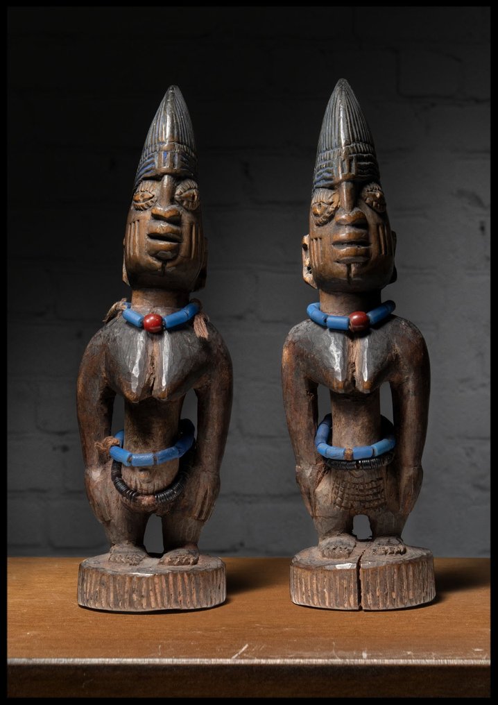 Ibeji-Zwillingsfiguren - Yoruba - Nigeria #1.2