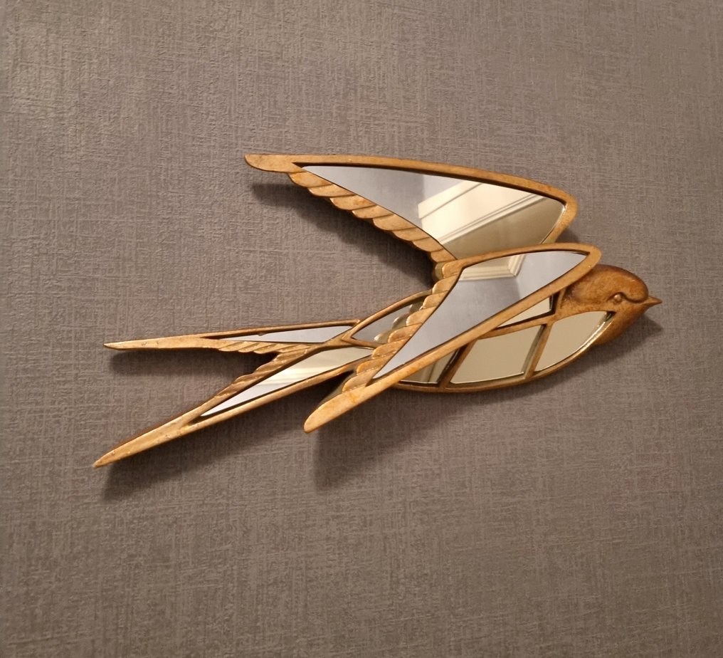 Miroir mural  - Verre, résine #1.0