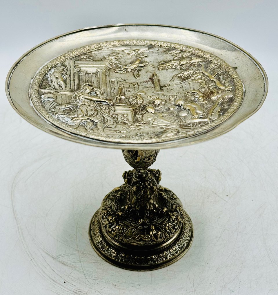 Atribuido a Paillard Victor (1805-1886) - 主杯 - Diosa Minerva - 镀银青铜 #1.2