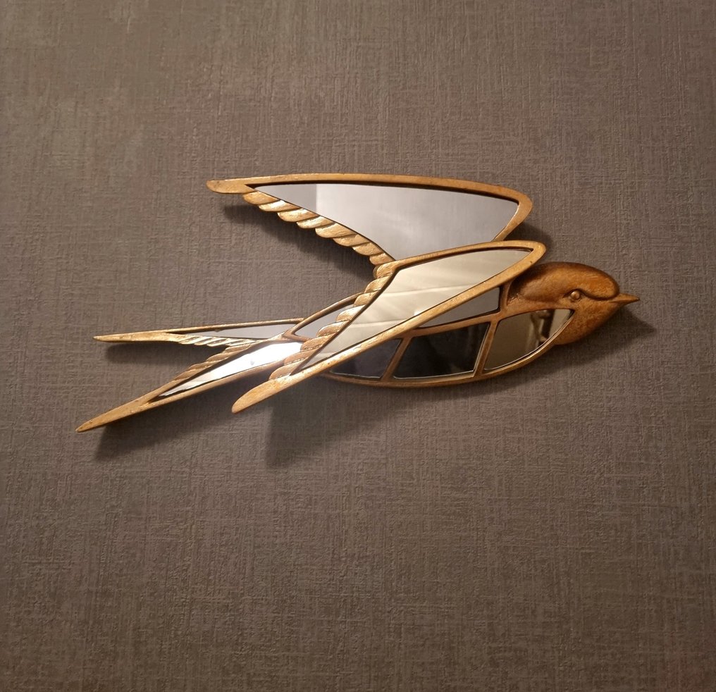 Miroir mural  - Verre, résine #2.1