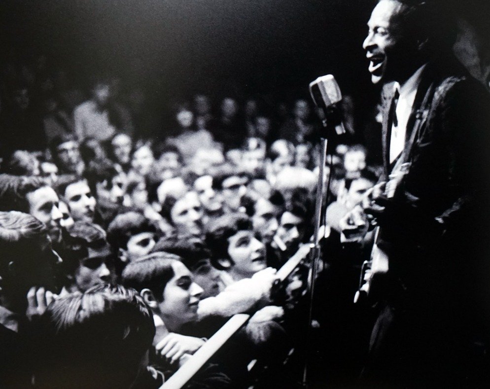 Tony Frank (1941–) - Chuck Berry Paris 1966 #3.2