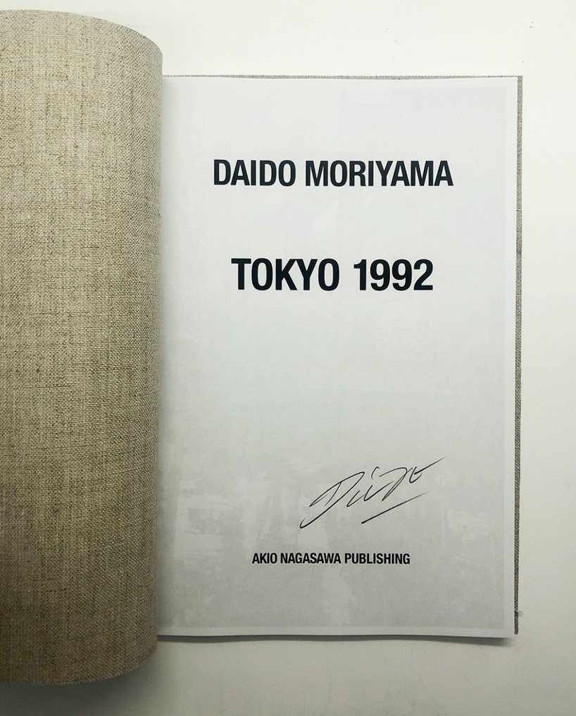 Signed; Daido Moriyama - Tokyo 1992 [Ex n°214/350] - 2023 #1.2