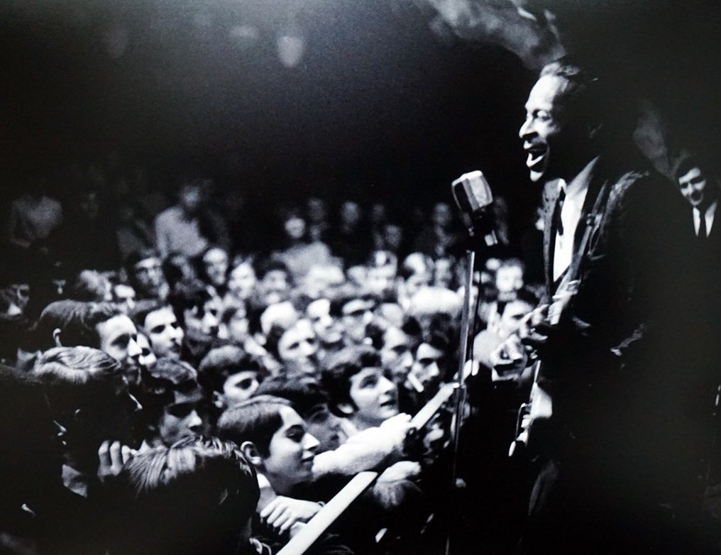 Tony Frank (1941–) - Chuck Berry Paris 1966 #2.1
