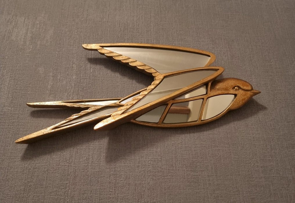 Miroir mural  - Verre, résine #1.0